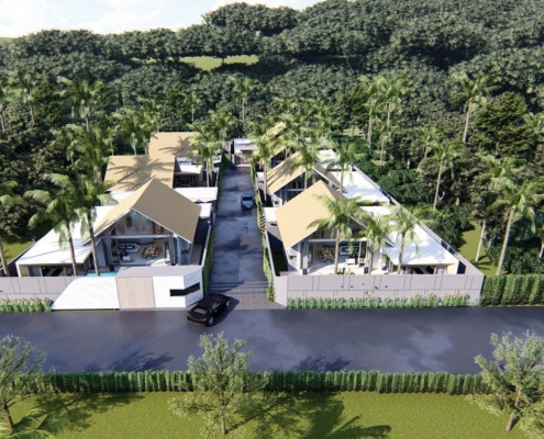 Pa-Klok Villas for sale in Phuket Thailand.